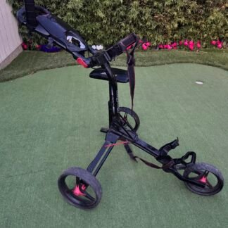 Bagboy Pushcart with attatchable seat